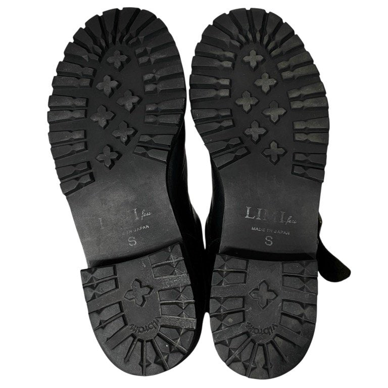 LIMI feu カーフレザーロングエンジニアブーツ ベルト シューズ 靴 クツ Yohji Yamamoto リミフゥ ヨウジヤマモト レディース