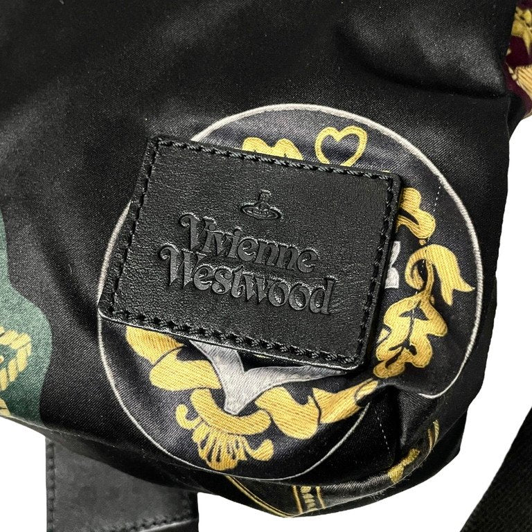 Vivienne Westwood 紋章オーブプリントレザーパッチボディバッグ ショルダー 鞄 カバン ヴィヴィアンウエストウッド メンズ レディース ユニセックス