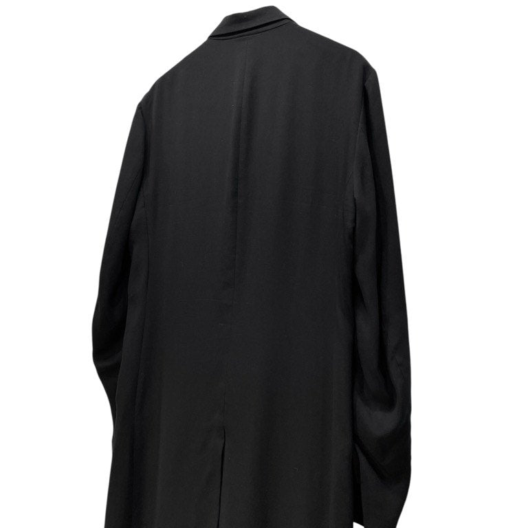 Ground Y 15AW ONE BUTTON COAT テンセルワンボタンロングコート ジャケット ブルゾン アウター Yohji Yamamoto ヨウジヤマモト グラウンドワイ メンズ レディース ユニセックス
