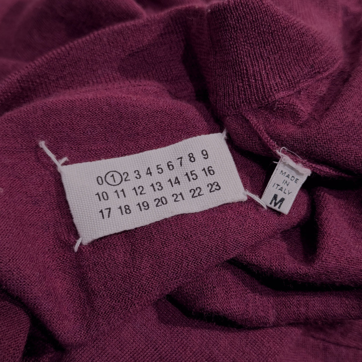 Maison Martin Margiela 1 11AW ディープVネックロングリブオーバーサイズニットセーター トップス メゾンマルタンマルジェラ レディース