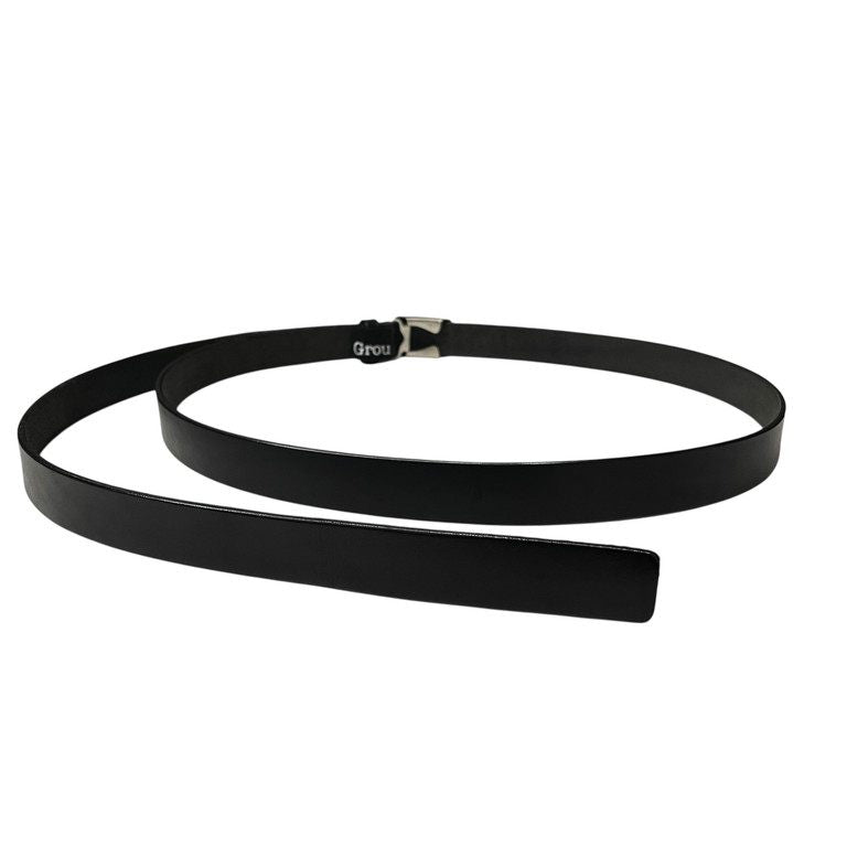 Ground Y メタルバックルフリーサイズロングレザーベルト 小物 Yohji Yamamoto グラウンドワイ ヨウジヤマモト メンズ レディース ユニセックス