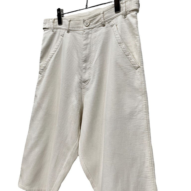 COMME des GARCONS HOMME PLUS 98SS シアサッカーサイドアジャスタークロップドパンツ Archive 90s New Natural ニューナチュラル期 ハーフ ボトムス コムデギャルソンオムプリュス メンズ