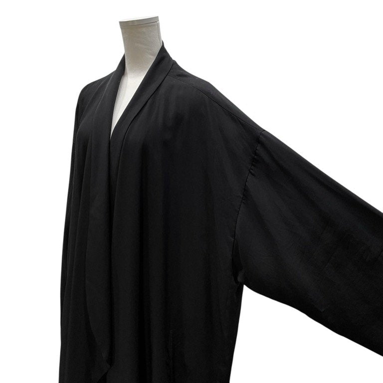 Y's 19SS テンセルローンボタンレスロングコート ジャケット ブルゾン アウター Yohji Yamamoto Femme ヨウジヤマモトファム ワイズ レディース