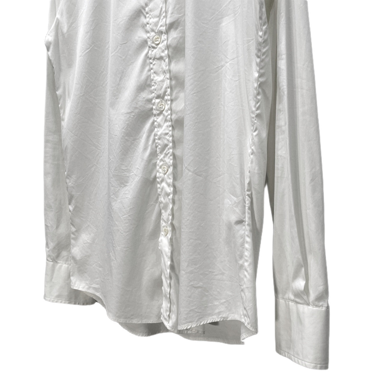 Maison Martin Margiela 10 12SS ストレッチブロードボタンダウンスリムフィットシャツ ブラウス トップス メゾンマルタンマルジェラ メンズ