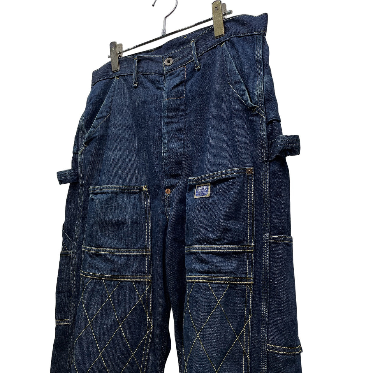 KAPITAL DENIM LUMBER PANTS インディゴデニムランバーパンツ ダブルニー ペインター ジーンズ ボトムス キャピタル メンズ レディース ユニセックス