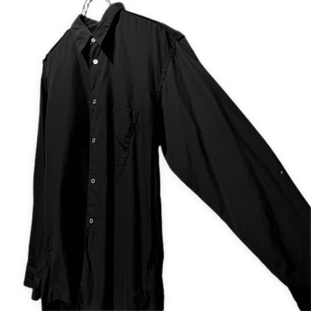 COMME des GARCONS SHIRT コットンブロードバイカラーインサイドアウトレギュラーカラーシャツ ブラウス トップス Archive 90s 00s コムデギャルソン メンズ