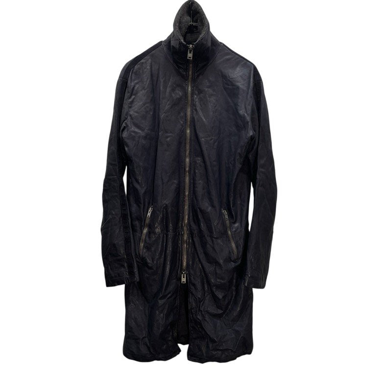 GIORGIO BRATO Limited edition Art.001 ITEM #4 ベビーラムレザー総シルクライニングジップアップレザーコート ジャケット ブルゾン アウター 限定 ジョルジオブラット メンズ