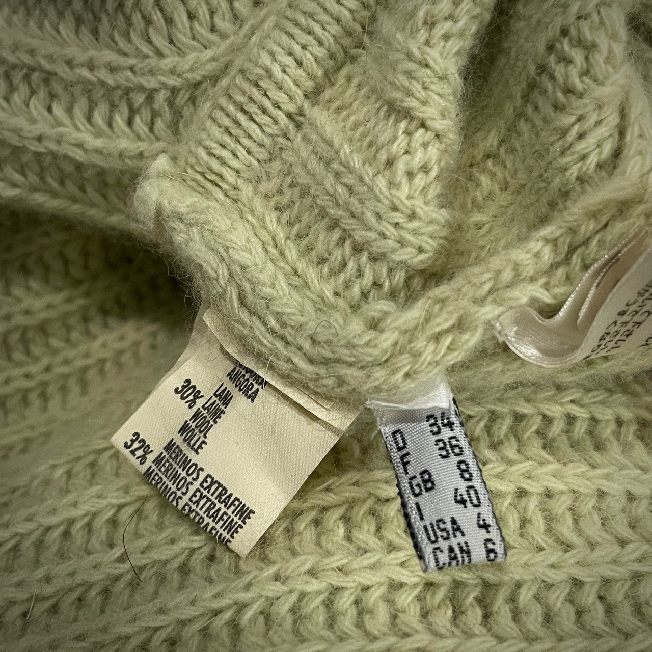 Rick Owens 04AW QUEEN アンゴラウールドレープニットカーディガン セーター トップス Archive FW 00s リックオウエンス レディース