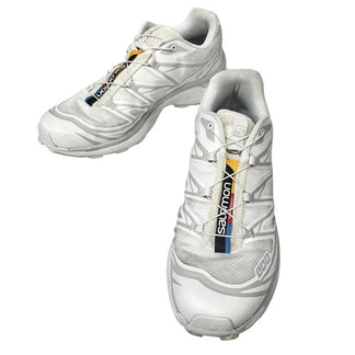 salomon XT-6 ADV WHITE WHITE LUNAR ROCK ローカットクイックレーススニーカー シューズ 靴 クツ 412529 サロモン 27.5cm メンズ