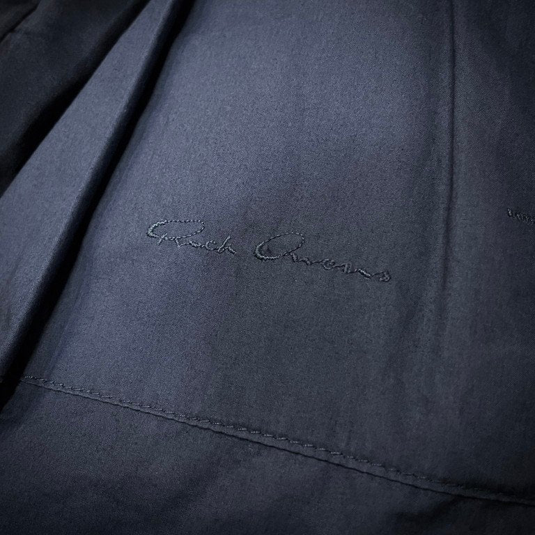 Rick Owens 14SS ラムレザーノーカラーシングルライダースジャケット Archive VICIOUS ブルゾン コート アウター 袖リブ RU14S1761-LGI リックオウエンス メンズ