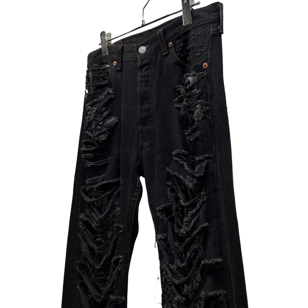 VINTI ANDREWS リーバイスリメイクダメージデニムパンツ ジーンズ 加工 Levi's ボトムス ヴィンティアンドリュース メンズ