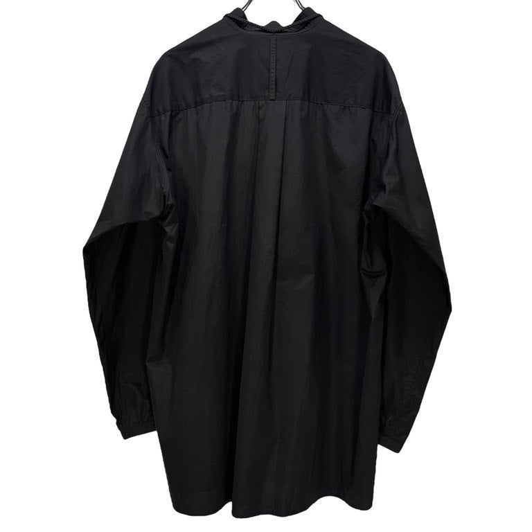 S'YTE Yohji Yamamoto 18AW BROAD COTTON TASSEL SHIRT コットンブロードフリンジタッセルスタンドカラープルオーバーシャツ ブラウス チュニック トップス サイト ヨウジヤマモト メンズ レディース ユニセックス