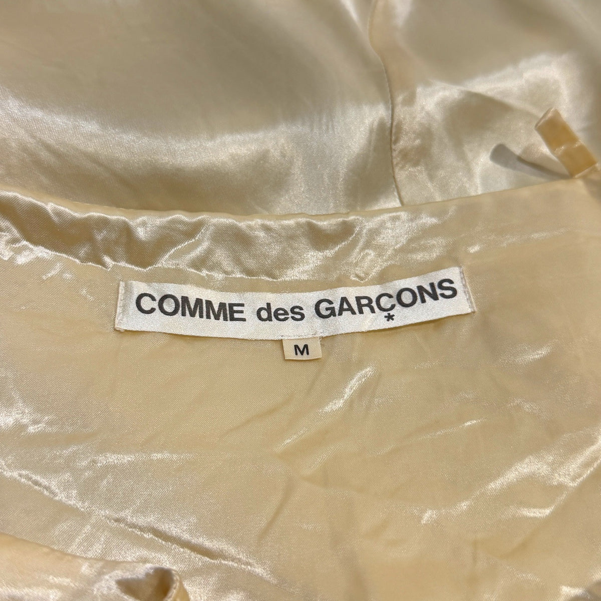 COMME des GARCONS 95AW キュプラサテンノースリーブロングワンピース ドレス トップス Sweeter than Sweet スイートネスモダン Archive 90s コムデギャルソン レディース