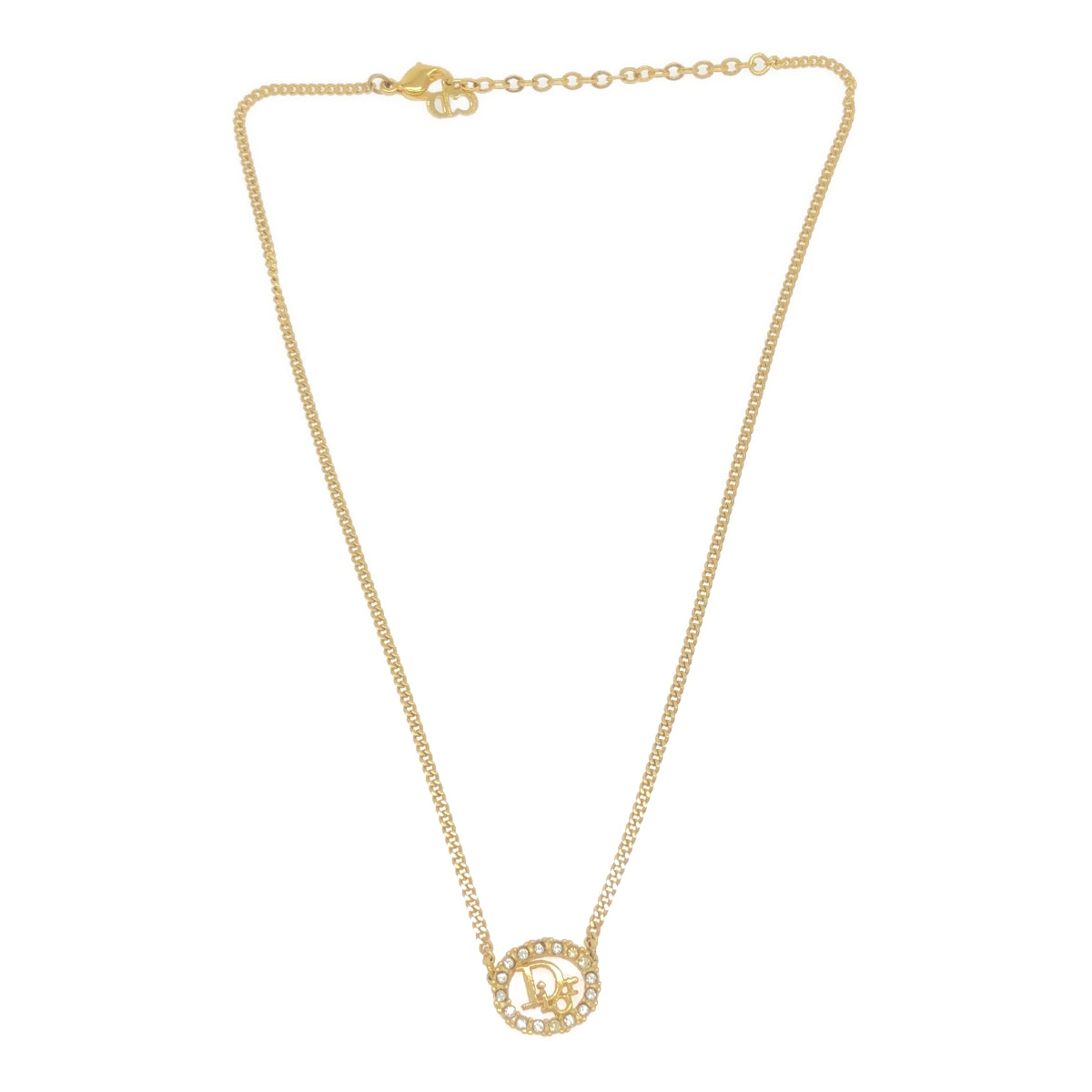 Christian Dior Christian Dior ネックレス ロゴストーン