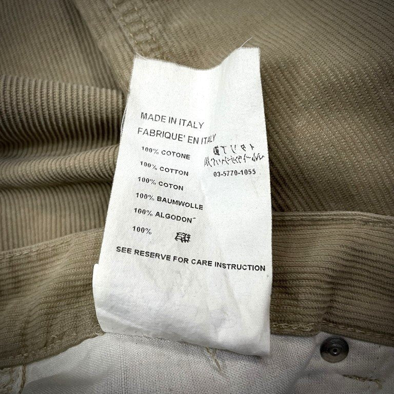 HELMUT LANG VINTAGE CORDUROY CLASSIC 5 POCKET PANTS ヴィンテージ加工コーデュロイクラシック5ポケットパンツ ジーンズ Archive 90s 00s ヘルムートラング メンズ