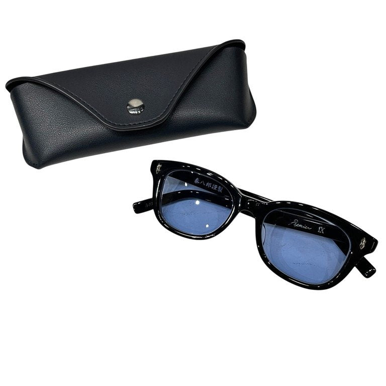 泰八郎謹製 Premier IX セルロイドウェリントンフレームシルバーカシメサングラス 眼鏡 メガネ アイウェア SILVER 925 定価52,800円 金子眼鏡 メンズ レディース ユニセックス