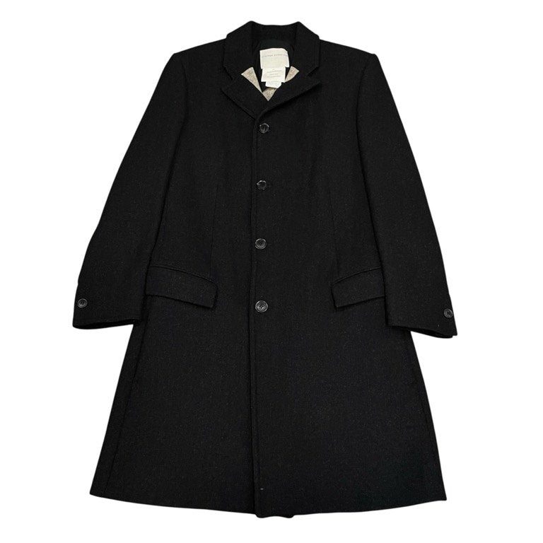 STEPHAN SCHNEIDER ウールダブルフェイスロングコート チェスター ジャケット ブルゾン アウター ステファンシュナイダー メンズ