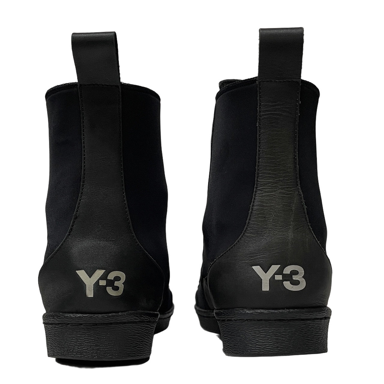 Y-3 PRO ZIP ネオプレンレザー切替ダブルサイドジップハイカットスニーカー シューズ 靴 クツ 42 26.5cm Yohji Yamamoto adidas ワイスリー ヨウジヤマモト アディダス メンズ