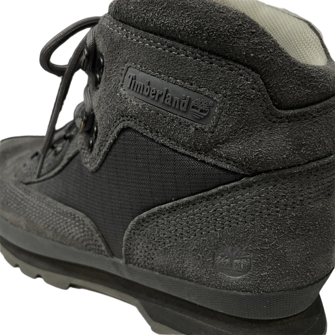White Mountaineering × Timberland EURO HIKER MID LACE WATERPROOF BOOT BLACK SUEDE スエードレザーウォータープルーフミッドカットブーツ シューズ 靴 クツ 27cm ホワイトマウンテニアリング ティンバーランド メンズ