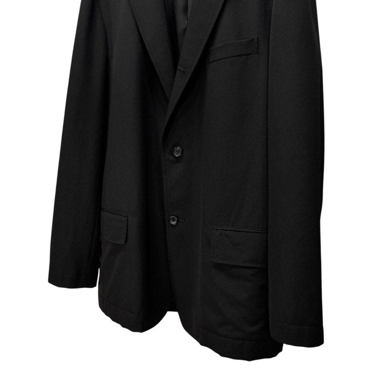 Y’s for men ウールギャバジンスタンドカラー4Bテーラードジャケット ブレザー ブルゾン コート アウター ノッチドラペル Archive Yohji Yamamoto Pour Homme ヨウジヤマモトプールオム ワイズフォーメン メンズ