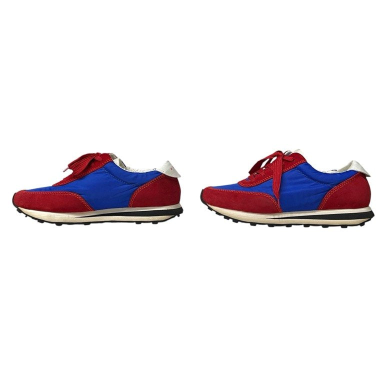 MARNI ナイロン切替スエードレザーボリュームソールローカットスニーカー シューズ 靴 クツ 厚底 マルニ メンズ
