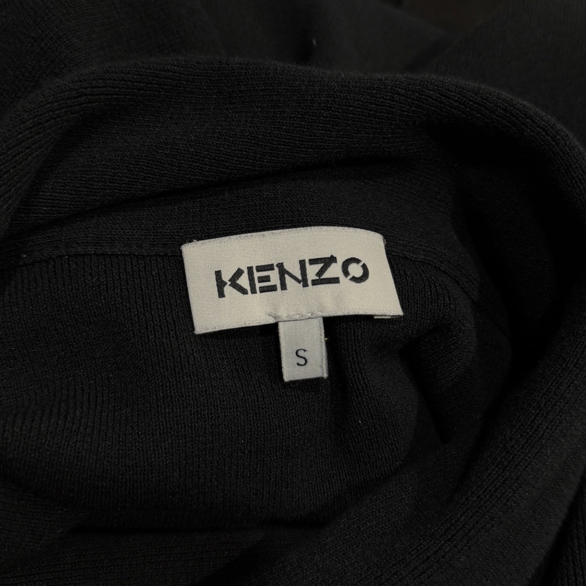 KENZO スリットネックハイゲージニット トップス カットソー 長袖 ケンゾー レディース