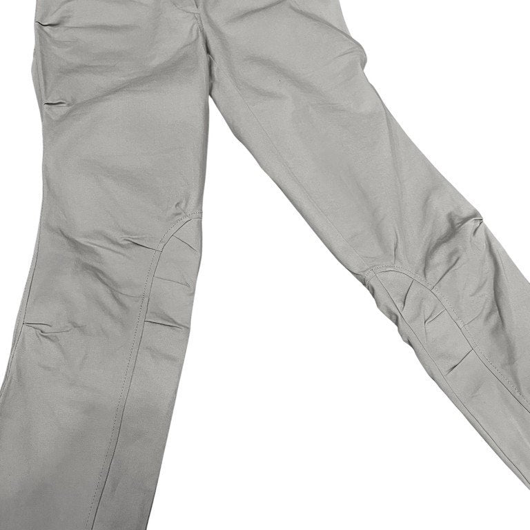 hussein chalayan ストレッチコットンマルチタックアナトミカルスリムパンツ 立体裁断 アナトミック ボトムス Archive 00s フセインチャラヤン レディース