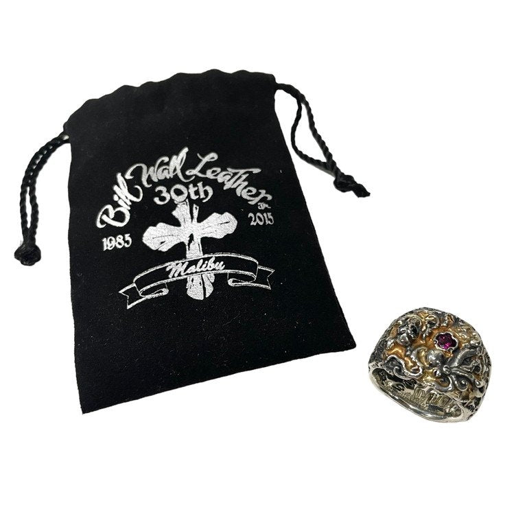 BILL WALL LEATHER 30th Anniversary Limited Edition R422BW GRAFFITI PIRATE w/OCTOPUS RING 金ロウカスタムオクトパスパイレーツリング