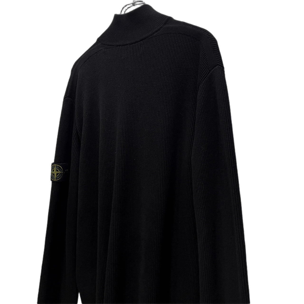 STONE ISLAND 25SS コットンドライバーズニットセーター ジップアップ ハイネック ジャケット ブルゾン トップス ストーンアイランド メンズ