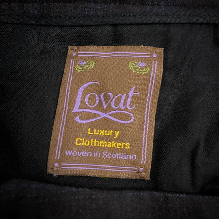 STUDIO NICHOLSON 20AW CHERI WOOL PRINCE OF WALES STITCHED PLEAT VOLUME PANT LOVAT ウールチェックボリュームプリーツパンツ スラックス トラウザーズ ボトムス 定価59,400円 SNM-347 スタジオニコルソン メンズ