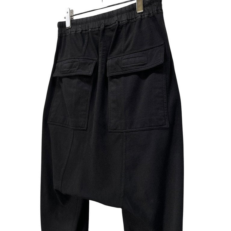 Rick Owens DRKSHDW 24SS PRISONER DRAWSTRING プリズナードローストリングロングパンツ ボトムス DU01D1395 RIG 定価112,200円 リックオウエンス ダークシャドウ メンズ