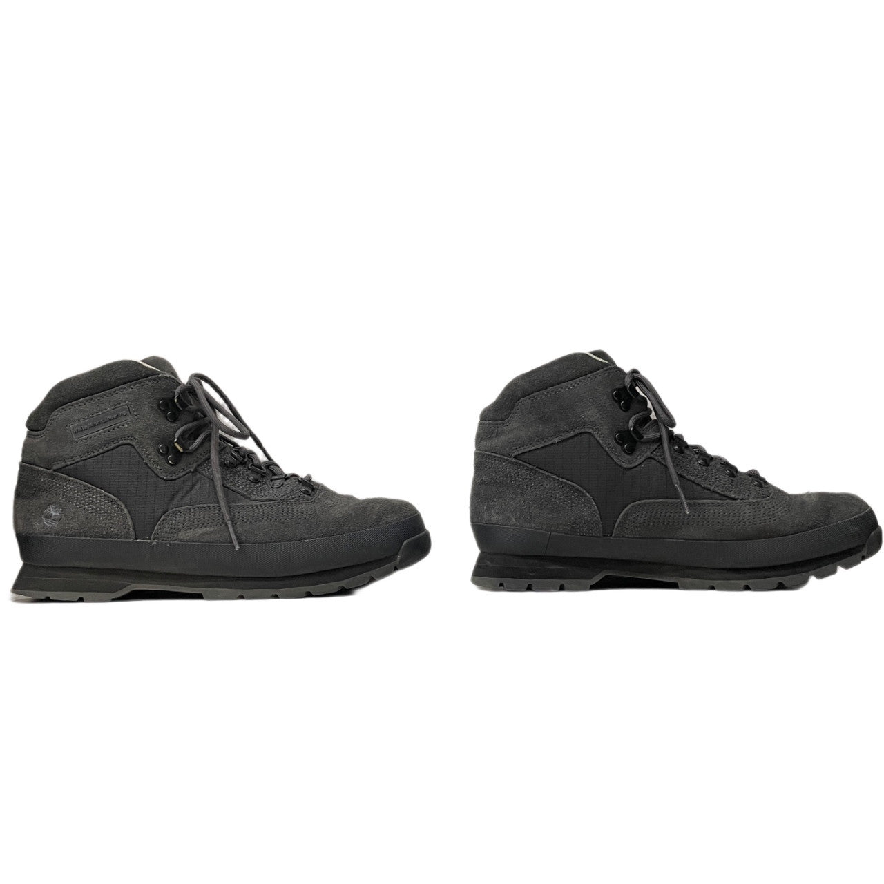 White Mountaineering × Timberland EURO HIKER MID LACE WATERPROOF BOOT BLACK SUEDE スエードレザーウォータープルーフミッドカットブーツ シューズ 靴 クツ 27cm ホワイトマウンテニアリング ティンバーランド メンズ