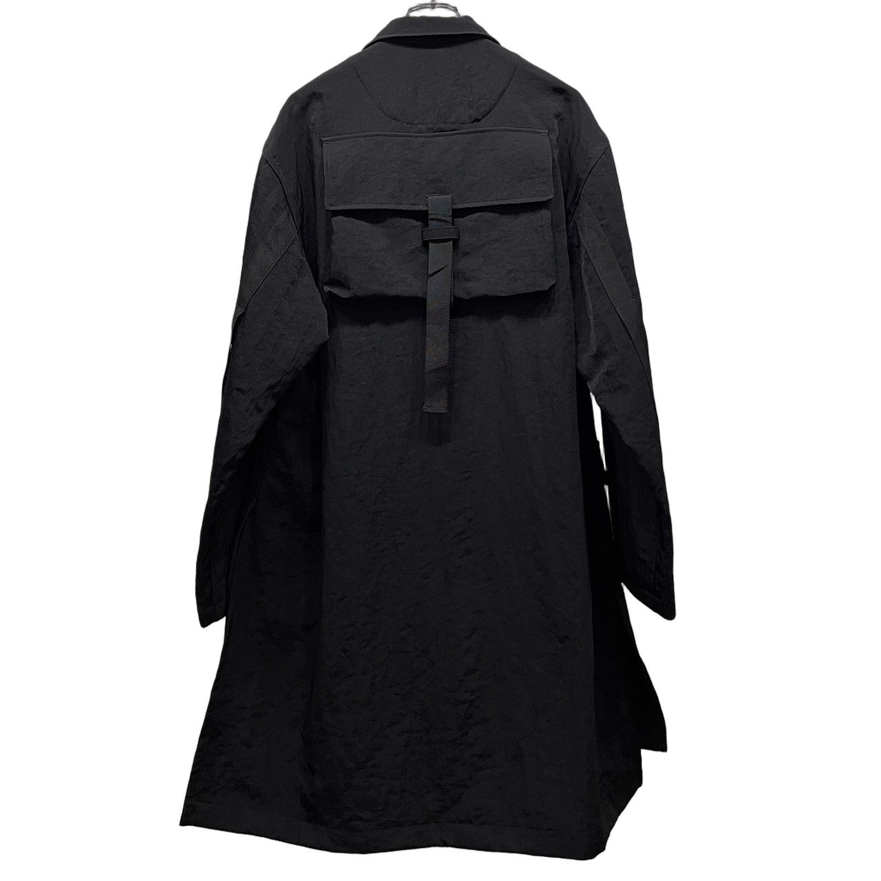 S'YTE Yohji Yamamoto WASHED HIGH-DENSITY NYLON TWILL LONG JACKET WITH MULTIPLE POCKETS ナイロンツイルマルチポケットロングジャケット ブルゾン コート アウター サイト ヨウジヤマモト メンズ レディース ユニセックス