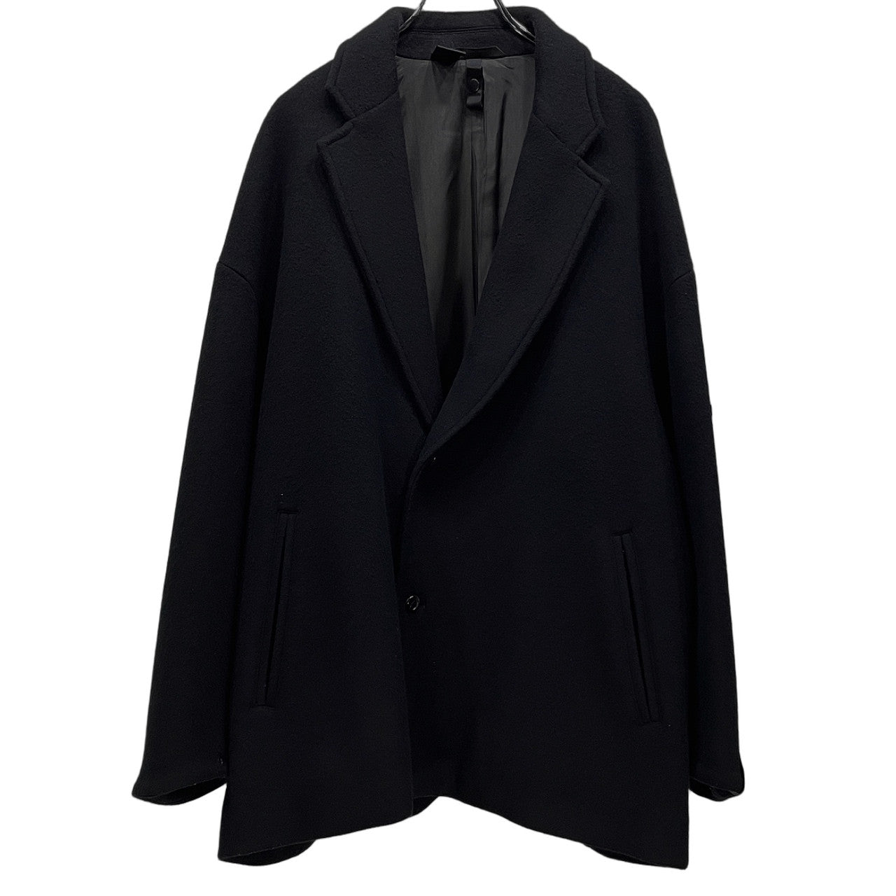 N.HOOLYWOOD 21AW CHESTER FIELD COAT オーバーサイズチェスターフィールドコート ジャケット ブルゾン アウター Nハリ エヌハリウッド ミスターハリウッド メンズ
