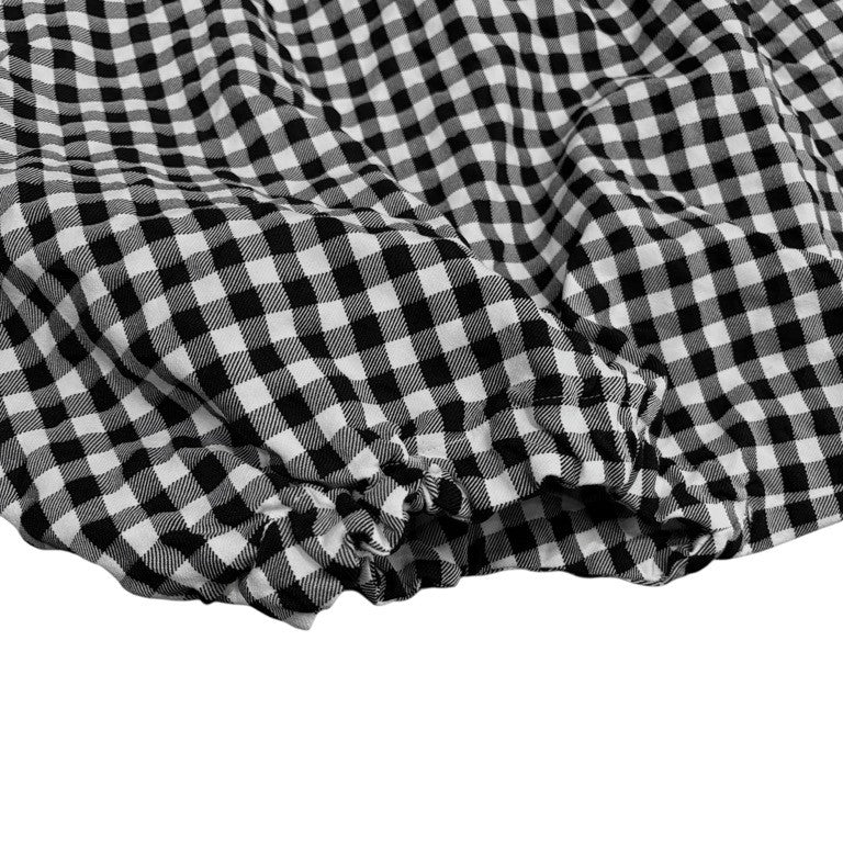 COMME des GARCONS COMME des GARCONS 13SS ギンガムチェックサルエルペンギンパンツ バルーン ボトムス ドローストリング コムコム コムデギャルソン レディース