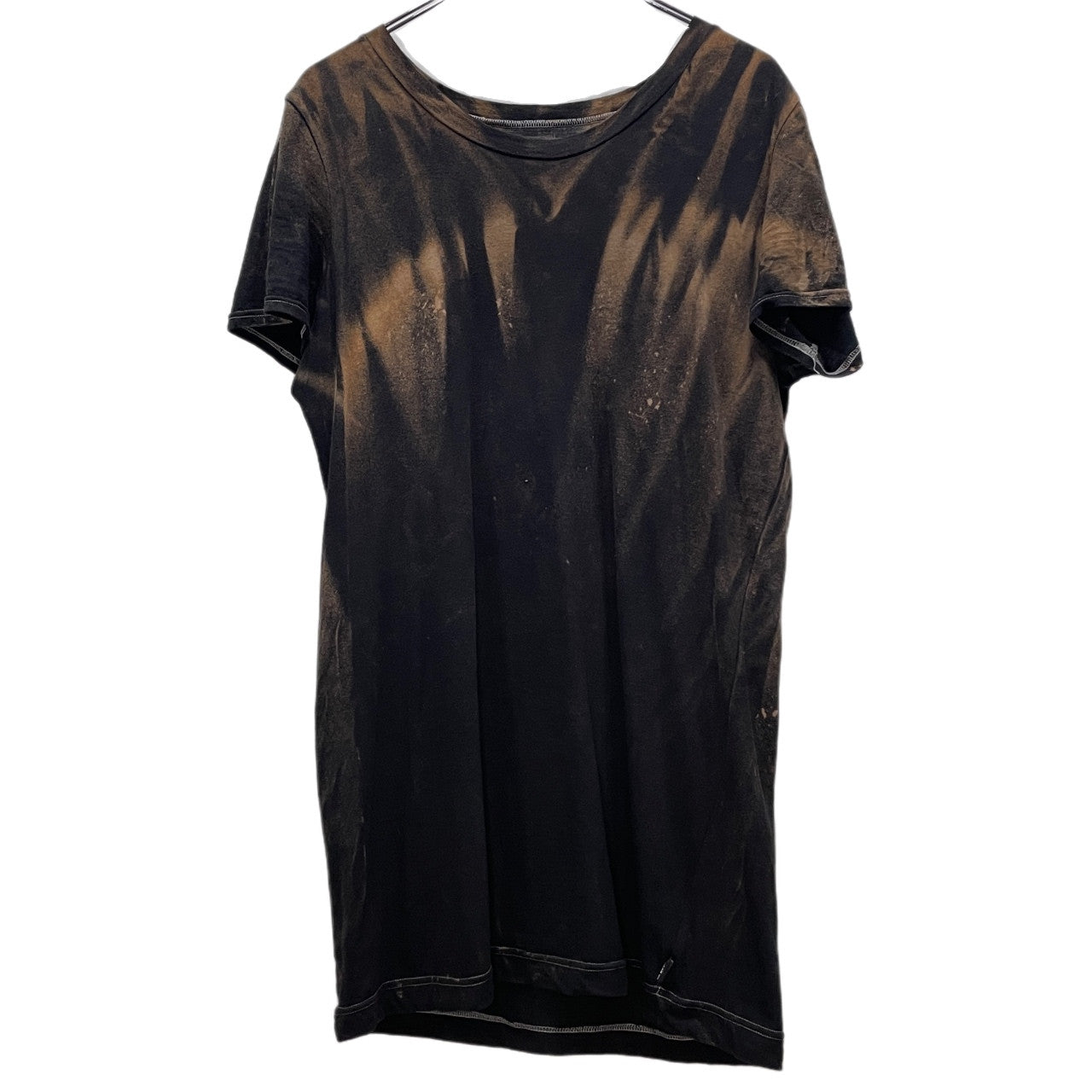 L.G.B. BLACK&WHITE AMERICA HSC M 004FBWA レザー星条旗パッチブリーチTシャツ カットソー Tee T-shirt Y2K トップス 国旗 ルグランブルー メンズ