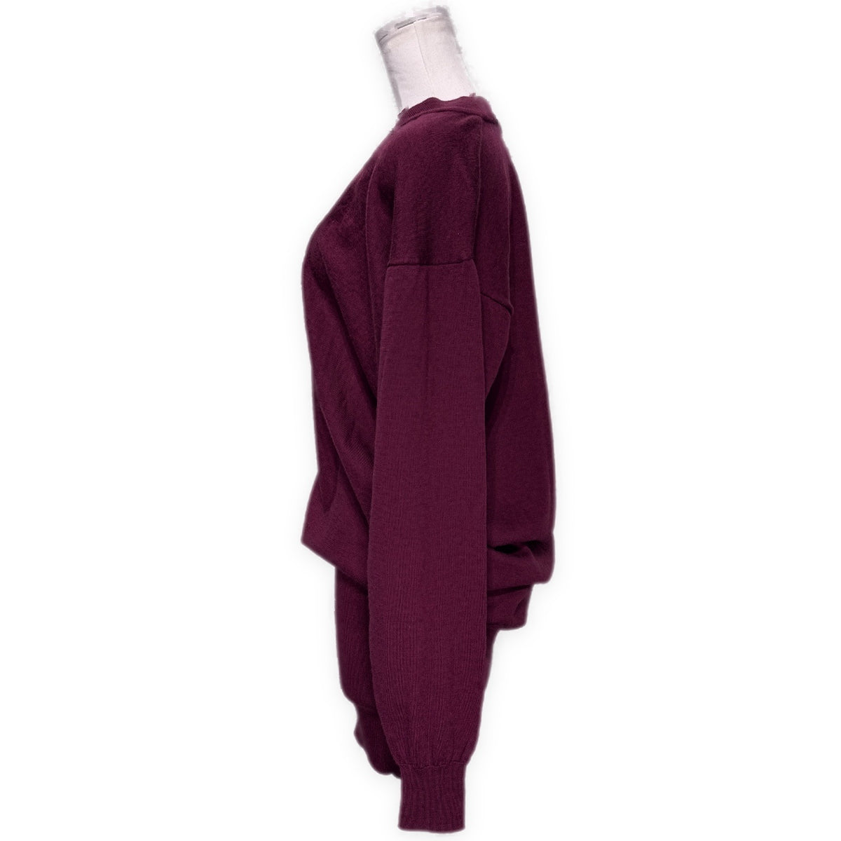 Maison Martin Margiela 1 11AW ディープVネックロングリブオーバーサイズニットセーター トップス メゾンマルタンマルジェラ レディース