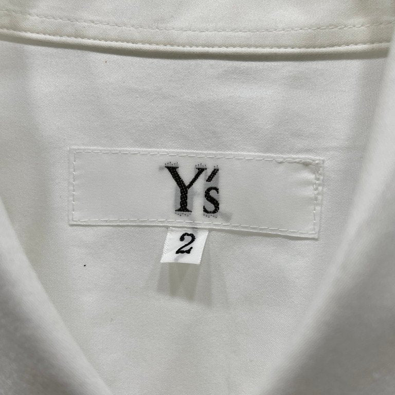 Y's for men コットンブロードスパイダープリントミリタリーシャツジャケット Archive エポレット ブラウス トップス アウター Yohji Yamamoto Pour Homme ヨウジヤマモトプールオム ワイズフォーメン メンズ