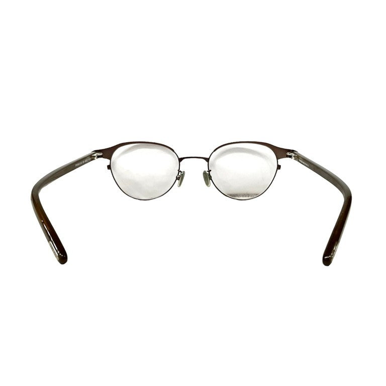 TOM FORD 22AW Glasses TF5863-D-B メタルセルコンビネーションフレームブローグラス 48□20 眼鏡 アイウェア ケース有 定価\66,000- トムフォード