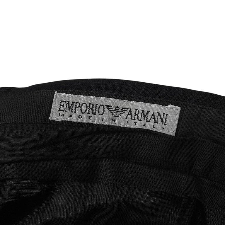 EMPORIO ARMANI ポリエステルギャバジン中綿ストレッチジップパンツ Archive 90s ボトムス エンポリオアルマーニ メンズ
