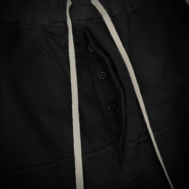 Rick Owens DRKSHDW 24SS PRISONER DRAWSTRING プリズナードローストリングロングパンツ ボトムス DU01D1395 RIG 定価112,200円 リックオウエンス ダークシャドウ メンズ