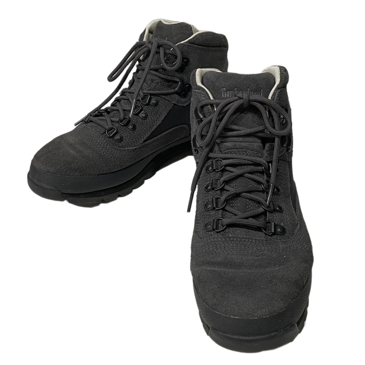 White Mountaineering × Timberland EURO HIKER MID LACE WATERPROOF BOOT BLACK SUEDE スエードレザーウォータープルーフミッドカットブーツ シューズ 靴 クツ 27cm ホワイトマウンテニアリング ティンバーランド メンズ