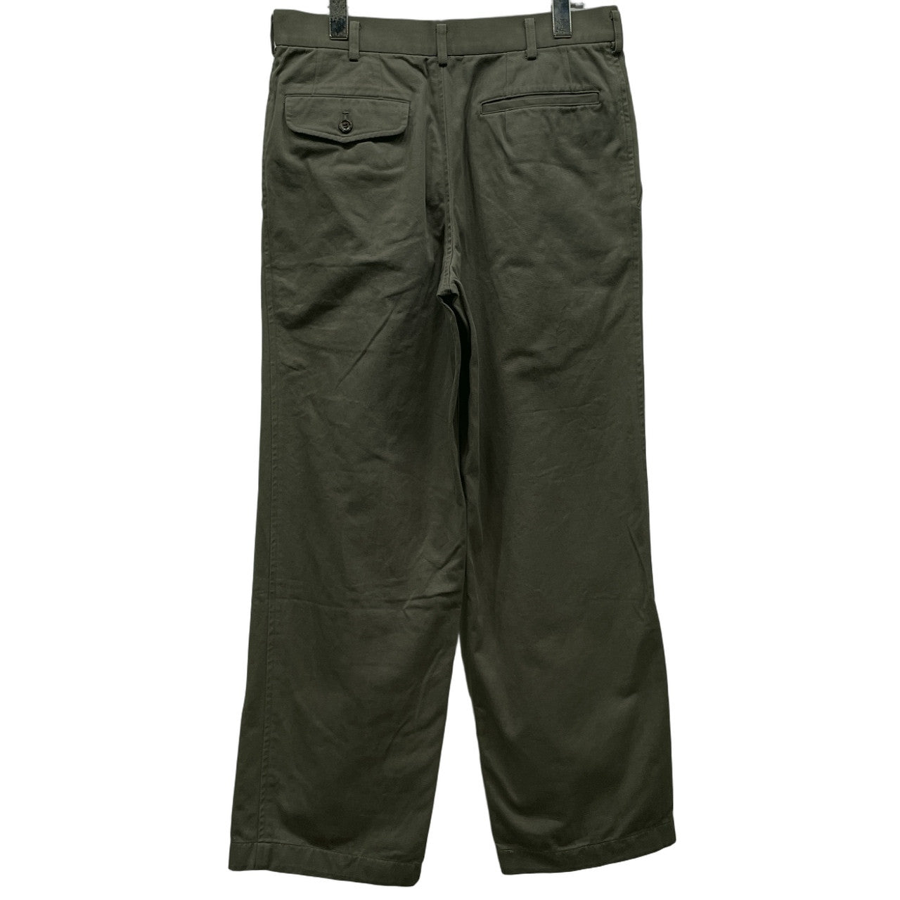 COMME des GARCONS HOMME 02SS コットンギャバジン裏地ドット柄ストレートパンツ ボトムス チノパン Archive 田中オム 田中啓一 コムデギャルソンオム メンズ