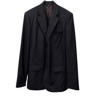 HELMUT LANG ストライプウールトロピカル3Bテーラードジャケット Archive 90s 本人期 ブレザー コート アウター ヘルムートラング メンズ