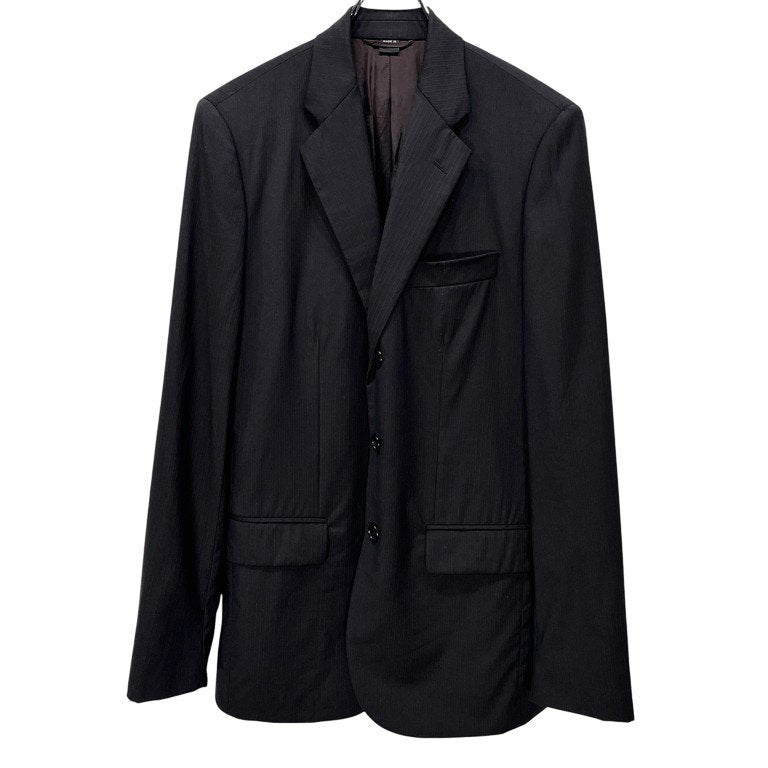 HELMUT LANG ストライプウールトロピカル3Bテーラードジャケット Archive 90s 本人期 ブレザー コート アウター ヘルムートラング メンズ