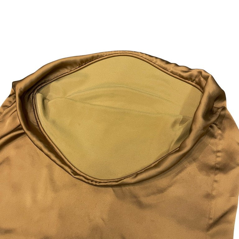 Maison Martin Margiela 1 10AW レーヨンシルクサテンドレープネックトップス ハイネック 変形 シャツ ブラウス カットソー Archive メゾンマルタンマルジェラ レディース