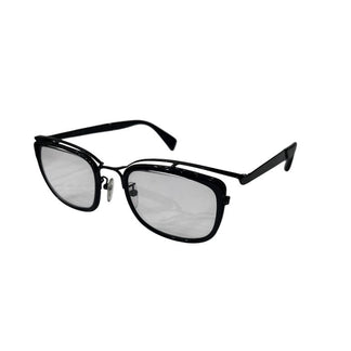 Yohji Yamamoto アセテートリムステンレステンプルウェリントンフレームメガネ 眼鏡 サングラス アイウェア 19-0002 定価41,800円 ヨウジヤマモト メンズ レディース ユニセックス