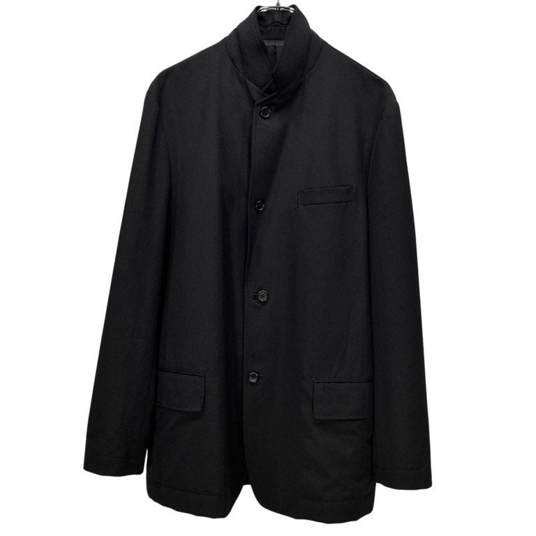Y’s for men ウールギャバジンスタンドカラー4Bテーラードジャケット ブレザー ブルゾン コート アウター ノッチドラペル Archive Yohji Yamamoto Pour Homme ヨウジヤマモトプールオム ワイズフォーメン メンズ