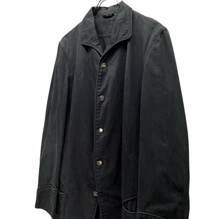 Vivienne Westwood MAN 00SS オーブ刻印メタルボタンコットンパイピングロングコート ジャケット ブルゾン アウター Archive 90s 00s ヴィヴィアンウエストウッド マン メンズ
