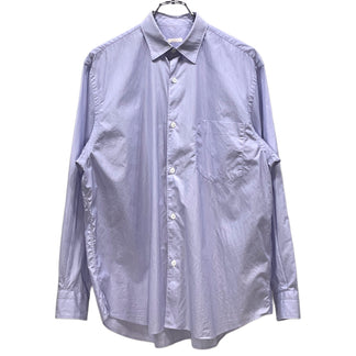 COMOLI 20AW コットンストライプポプリンシャツ ブラウス トップス S03-02003 定価39,600円 コモリ メンズ
